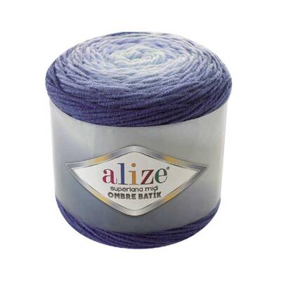 Alize Superlana Mıdı Ombre Batik 7291 - 1