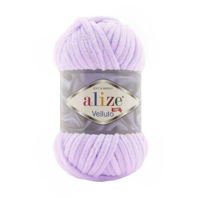 Alize Velluto 27 Lila - 1