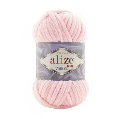 Alize Velluto 639 Pudra Pembe - 1