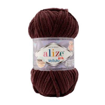 Alize Velluto 993 Kızıl Kahve - 1