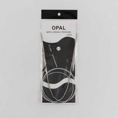 Opal Metal Misinalı Örgü Şiş(100cm)No:2 - 1